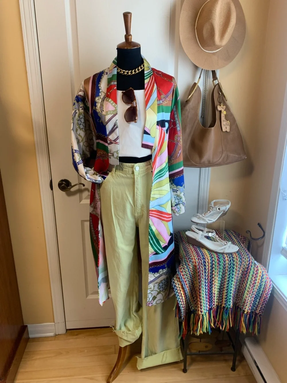 Zara NWT High-Waist Wide-Leg Pants TALL - Picture 1 of 11